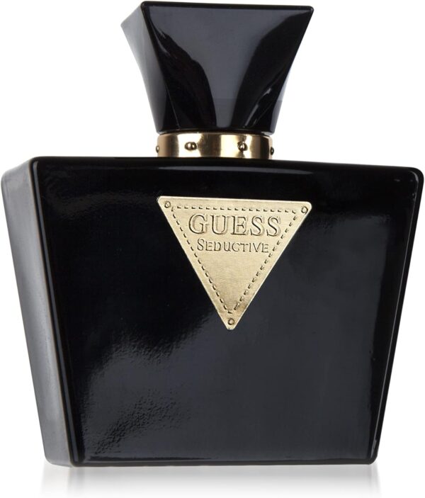 GUESS Seductive Noir, Eau de Toilette pour Femme, Parfum Floral, Parfum Sensuel Longue Durée, 75 ml – Image 2