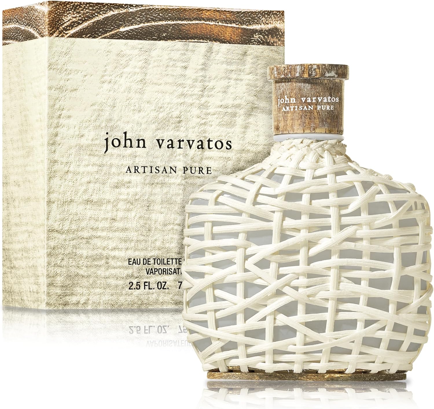 John Varvatos – Artisan Pure – Eau de Toilette Homme – Vaporisateur Parfum Hespéridé et Boisé – Fragrance Durable et Intense – A base d’Agrumes Boisés