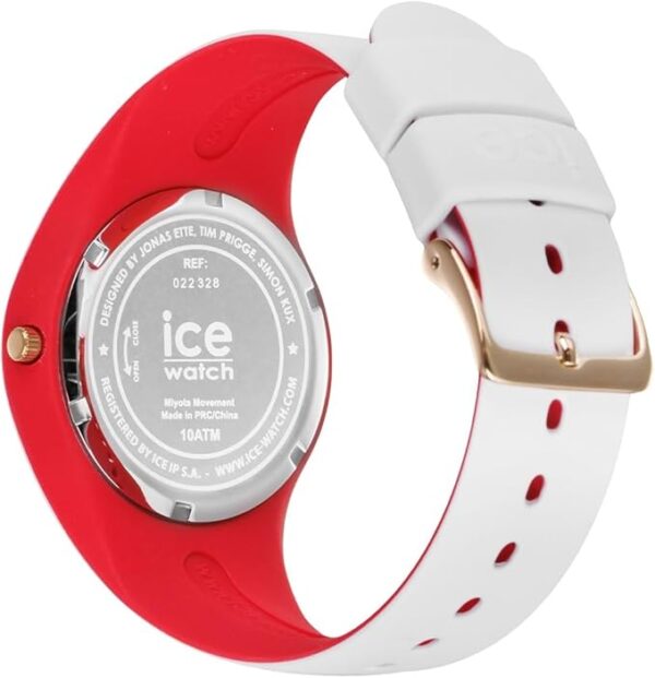 ICE-WATCH - Ice Loulou White Gold Chic - Montre Blanche pour Femme avec Bracelet en Plastique – Image 2