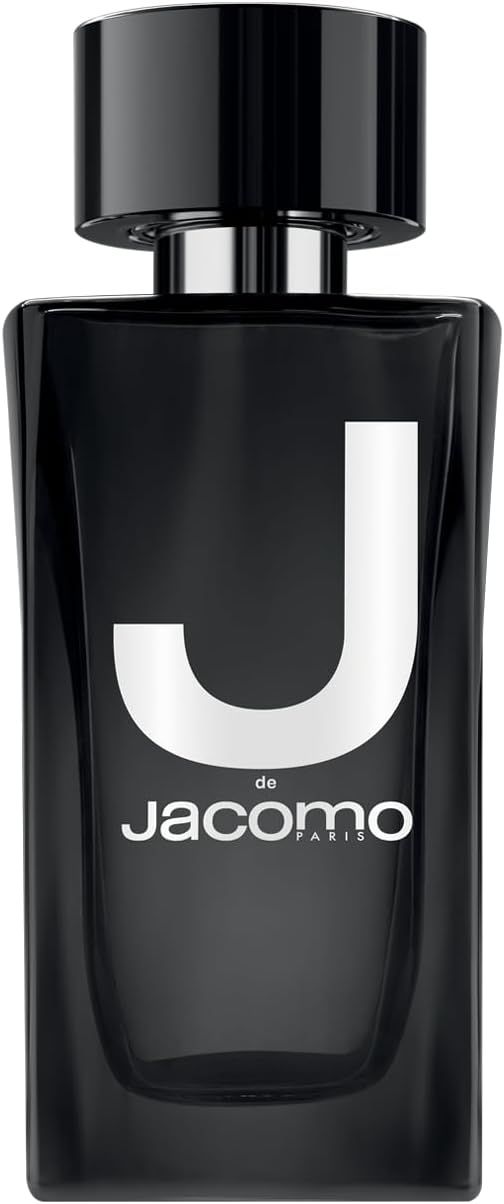 JACOMO – J De Jacomo – Eau De Toilette Homme – Parfum Homme Oriental Épicé Boisé – Poivre Noir, Chocolat & Patchouli – Spray Vaporisateur – Fabriqué En France – 100 ml