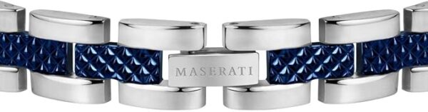 Maserati Successo Montre Homme, Chronographe, et Bracelet en Acier, PVD Bleu- R8851121016 – Image 2