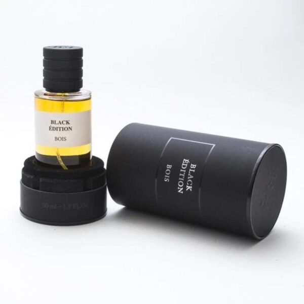 Parfum Collection Privée, Bois De BLACK EDITION, Boisé senteur d'Argent Homme/Femme, 50ml Parfum de Marque, Idée Cadeau Pas Chère,intense – Image 5