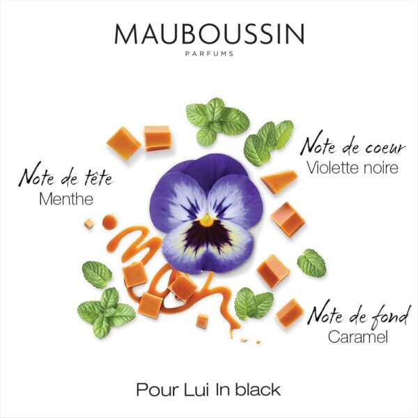 Mauboussin - Coffret Prestige 2024 Pour Lui In Black : Eau de Parfum 100ml, Gel Douche 75ml, Travel Spray 20ml & Sac Bandoulière – Image 7