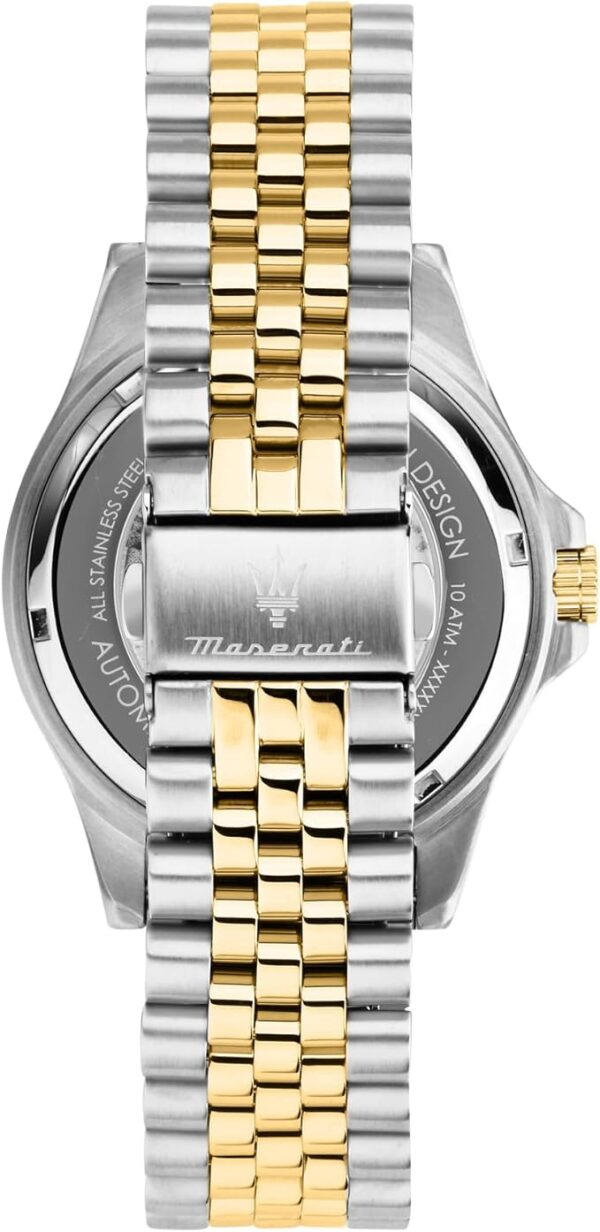 Maserati Montre Homme, Automatique, Analogique, Bracelet Acier, Collection Sfida - R8823140010 – Image 2