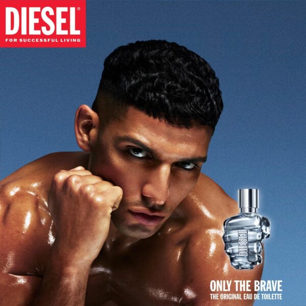 Diesel Only The Brave, Eau de Toilette pour Homme en Spray Vaporisateur, Parfum Frais, 125 ml – Image 4