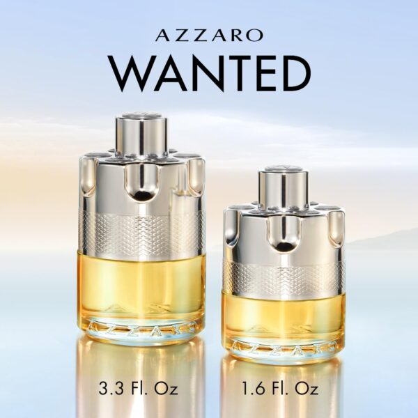 AZZARO Wanted - Eau De Toilette Homme - Boisé Agrume Épicé - Cardamome, Vétiver & Citron - Tenue Longue Durée - Spray Vaporisateur – Image 5