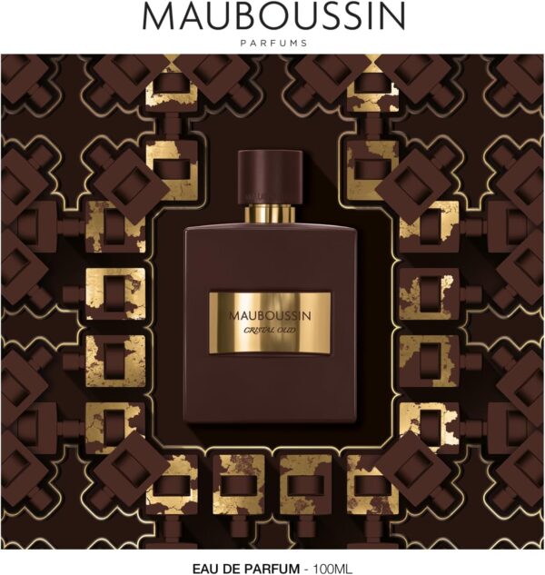 Mauboussin - Pour Lui Cristal Oud 100ml - Eau de Parfum Homme - Senteur Orientale – Image 8