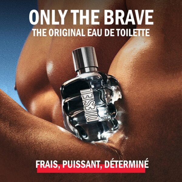 Diesel Only The Brave, Eau de Toilette pour Homme en Spray Vaporisateur, Parfum Frais, 125 ml – Image 5